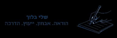 שלי בלוך — אבחון, ייעוץ, הוראה והדרכה